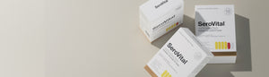SeroVital boxes on a neutral background