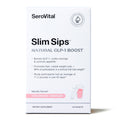 SeroVital Slim Sips packaging with strawberry lemonade flavor on a white background
